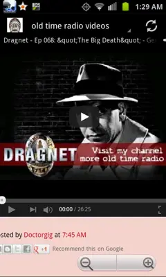 FREE Old time radio downloads android App screenshot 4